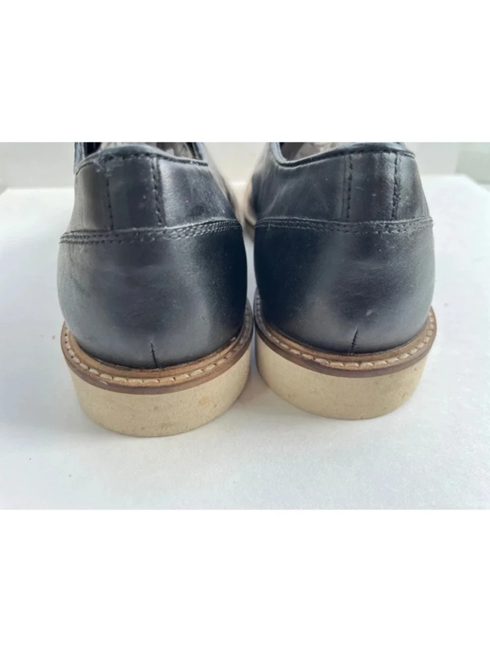 Steven Madden Mens Oxford Style Dress Shoes Lace Up Size 11 Black
